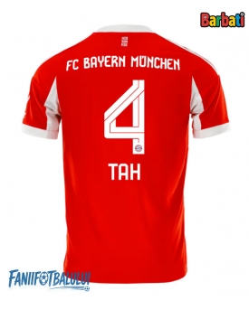 Bayern Munich Jonathan Tah #4 Tricou Fotbal Replică 2025-26 Barbati Acasa